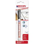 Edding 400 permanent markör - siyah - 1 kalem - 1 mm ince yuvarlak uçlu - suya dayanıklı