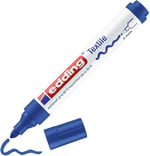 edding 4500 tekstil kalemi - siyah - 1 kalem - 2-3 mm yuvarlak uç
