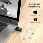 EDUP AC 1300 Mbit/s USB WLAN Adaptörü, Çift Bant WiFi Stick 2.4G/5GHz USB3.0 Adaptör Kablosuz Ağ Alıcısı WiFi Dongle, Masaüstü Bilgisayar/Dizüstü Bilgisayar için, Windows 11/10/8.1/7/Vista Mac OS X