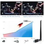 EDUP LivX USB Wifi Pro Sinyal Yakınlaştırıcı Güçlendirici Adaptör Kart 1300 MBPS EP-AC1686