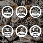 EGEYE DÖNÜŞ 1. Sınıf İri Boy Cennet Hurması Kurusu - Kuru Trabzon Hurması - Cennet Elması Kurusu - 500 Gr.