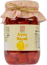 EGEYE DÖNÜŞ Geleneksel Ayva Reçeli Cam Kavanoz - 450 Gr. (%65-%70 Meyve Oranı)