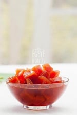 EGEYE DÖNÜŞ Geleneksel Ayva Reçeli Cam Kavanoz - 450 Gr. (%65-%70 Meyve Oranı)