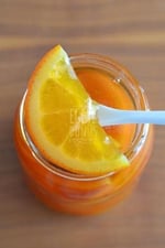 EGEYE DÖNÜŞ Geleneksel Dilim Portakal Reçeli Cam Kavanoz - 450 Gr. (%65-%70 Meyve Oranı)