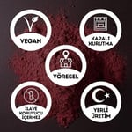 EGEYE DÖNÜŞ Pancar Tozu - 100 Gr. (Öğütülmüş Kırmızı Pancar Kökü - Glütensiz Sporcu Besini)