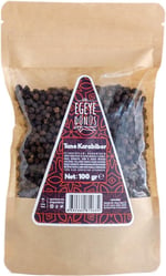 EGEYE DÖNÜŞ Tane Karabiber (Elenmiş Kara Biber Tane Baharat) - 100 Gr. (1. Kalite)