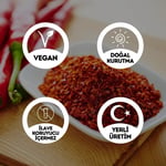 EGEYE DÖNÜŞ Yeni Mahsül Öğütülmüş Çok Acı Saf Pul Biber - 100 Gr. 1. Kalite (Ekstra Acı)