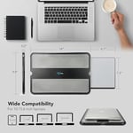 EHO Dizüstü Bilgisayar Tur Pedi - Dizüstü Bilgisayar Standı Pedi w Geri Çekilebilir Mouse Pad Tepsisi, Kaymaz Isı Kalkanı Tablet Dizüstü Bilgisayar Sehpası w/Yatak, Kanepe Kanepe veya Seyahat için