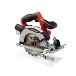 Einhell Akülü Daire Testere TE-CS 18/165-1 Li-Solo Power X-Change (18 V, Li-Ion, Ø165 x Ø20 mm Testere Bıçağı, Aletsiz Kesim Derinliği ve Açı Ayarı, Akü ve Şarj Cihazı Dahil Değildir) - 4331207