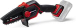 Einhell Akülü Dal Budama Testeresi GE-PS 18/15 Li BL-Solo Power X-Change (18 V, kömürsüz motor, 12,5 cm kesim uzunluğu, aletsiz zincir ve kılavuz değişimi, akü dahil değildir) - 4600040