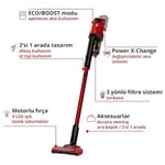 Einhell Akülü Dikey Süpürge TE-SV 18 Li-Solo Power X-Change (Li-Ion, 18V, torbasız, siklon teknolojisi, BOOST modu, 3’lü filtre sistemi) - 2347180