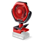 Einhell Akülü Vantilatör GC-CF 18/110 Li-Solo Power X-Change (18 V, kömürsüz, 3 hız ayarı, sonsuz ayarlanabilir, birçok montaj seçeneği, akü dahil değildir) | PXC | 18 V | Fırçasız | 3 kademeli | kade