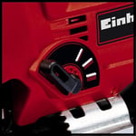 Einhell Dekupaj Testere TC-JS 80/1 (550 W, devir sayısı 1000-3000 d/d, devir kontrol elektroniği, 4 kademeli sarkaç hareketi, toz  - Seçenekler: 28.4 x 8.7 x 21.3 cm; 2.27 kilogram, Schnitttiefe 60 mm