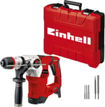 Einhell Kırıcı Delici TE-RH 32 4F Kit (1250 W, 5 joule, betonda 32 mm delme, SDS-Plus, titreşim önleyici sap, E-Box dahil, 3 matkap ucu, sivri ve düz keski) - 4257944