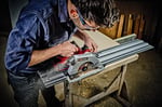 Einhell Professional Akülü Daire Testere TP-CS 18/190 Li BL-Solo Power X-Change (18 V, Ø190 mm Testere Bıçağı, Kömürsüz, 65 mm Kesim Derinliği, Aletsiz Ayar, Akü Dahil Değildir) - 4331210