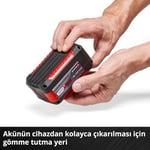 Einhell PXC Twinpack 5.2 Ah Power X-Change Akü (Li-Ion, 18 V, 2 x 5.2 Ah, Tüm Power X-Change cihazları ile uyumlu, Aktif Akü Yönetim Sistemi, Özel Şarj Döngüleri) - 4511526