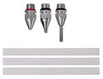 Einhell Silikon Mum Tabancası TC-GG 30 (mekanik tutkal besleme, görünür pencere, destek ayağı, standart, düz ve uzatma başlıkları ile 3 adet tutkal çubuğu dahil) - 4522170
