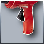 Einhell Silikon Mum Tabancası TC-GG 30 (mekanik tutkal besleme, görünür pencere, destek ayağı, standart, düz ve uzatma başlıkları ile 3 adet tutkal çubuğu dahil) - 4522170