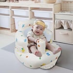 EKEPE Şişirilebilir bebek sandalyesi bebekler için yerleşik pompa ile 3 ay ve yukarı, oturmak için bebek yer koltukları, bebekler için bebek koltukları havaya uçurmak - dinozor