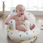 EKEPE Şişirilebilir bebek sandalyesi bebekler için yerleşik pompa ile 3 ay ve yukarı, oturmak için bebek yer koltukları, bebekler için bebek koltukları havaya uçurmak - dinozor