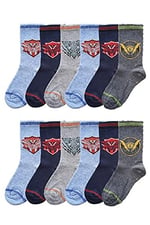 Ekinoks Erkek Çocuk Figürlü Soket Çorap 12 li Paket Asorti Karışık 3-4 yaş