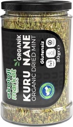 Ekoloji Market Organik Glutensiz Kavanoz Nane 30 gr