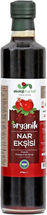 Ekoloji Market Organik Nar Ekşisi 340 Gr