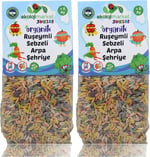 Ekoloji Market Organik Ruşeymli Sebzeli Arpa Şehriye