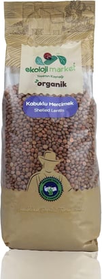Ekoloji Market Organik Yeşil Mercimek 750 Gr