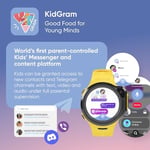 Elari 4G Çocuklar Akıllı İzle Telefon GPS İzleyici Erkekler ve Kızlar için Su Geçirmez, 2-Way Ses ve Görüntülü Aramalar, SOS Düğmesi, Kaldırma Sensörü, Kamera, MP3 Çalar - Kidphone 4gr (Sarı)