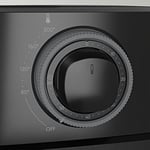 Electrolux E5AF1-4GB Create 5 Airfryer Granit Siyah 3.5 Litre Sepet Kapasiteli, 2.5 Litre Kızartma Kapasiteli, 1350W, 60 Dakikalık Zamanlayıcılı