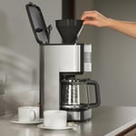 Electrolux E5CM1-6ST Create 5 Filtre Kahve Makinesi | Zaman Ayarlı Demleme, Aroma Seçme, Otomatik Kapanma, Kolay Temizlenebilir Filtre | 1000W, 1.38 Litre, Paslanmaz Çelik
