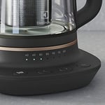 Electrolux E7GK1-8BP Explore 7 Cam Kettle | 1.7L Kapasite, Demlik Sepeti, Ayarlanabilir Sıcaklık, Sıcak Tutma, Cam Gövde | Çay, Kahve ve Sıcak İçecekler İçin