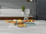 Electrolux EAFEK1 Airfryer Aksesuar Seti - 6 Parça Pişirme Kiti | Çok Amaçlı Pişirme Kiti, Fırın Kabı Izgara Şiş ve Spiral Kesici, BPA İçermez, 300°C Isıya Dayanıklı, Kolay Temizlik