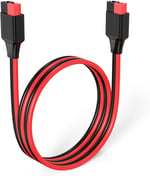 ELFCULB Anderson Uzatma Kablosu,12AWG Güneş Uzatma Kablosu Anderson Konnektör,Taşınabilir Güç İstasyonu Güneş Jeneratörü Güneş Paneli ile Uyumlu (2FT)