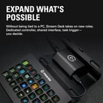 Elgato Stream Deck için Ağ Yuvası - Kablolu Ethernet Adaptörü, PoE veya USB Güçlü, Kolay Cihaz Üzerinde Kurulum, Masaya, Duvara veya SDXL Standına Montaj, Stüdyo, Yayın, Etkinlikler için