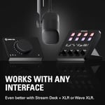 Elgato Wave DX – Dinamik XLR mikro, böbrek şeklinde yön karakteristiği, arka plan gürültüsünü bastırır, podcasting, yayın, güçlendirici gerekmez, her arayüz için, Mac/PC için
