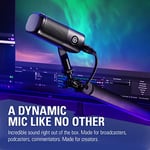 Elgato Wave DX – Dinamik XLR mikro, böbrek şeklinde yön karakteristiği, arka plan gürültüsünü bastırır, podcasting, yayın, güçlendirici gerekmez, her arayüz için, Mac/PC için