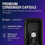 Elgato Wave:3 Profesyonel Yayıncı & Oyuncu Mikrofonu, Stüdyo Kalitesinde Ses, Çok Fonksiyonlu Kontrol Düğmesi, Kapasitif Sessiz Alma Butonu, Ücretsiz Wave Link Uygulaması (10MAB9901)