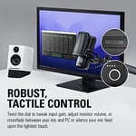 Elgato Wave:3 Profesyonel Yayıncı & Oyuncu Mikrofonu, Stüdyo Kalitesinde Ses, Çok Fonksiyonlu Kontrol Düğmesi, Kapasitif Sessiz Alma Butonu, Ücretsiz Wave Link Uygulaması (10MAB9901)