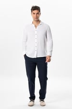 Eliş Şile Bezi Gabardin Pantolon, 46, 740.24, Lacivert, Erkek
