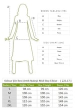 Eliş Şile Bezi Kolsuz Antik Nakışlı Midi Elbise, S, 223.17, Yeşil, Kadın