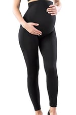 Emay 5400 Soft Hamile Tayt - Siyah - L