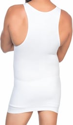 EMAY Beyaz E1002 U Yaka Erkek Korse Atlet, 2XL, MI16SKR00015-19804IGP270902