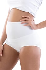 Emay Beyaz Mı 2810 Cotton Hamile Külot Korse