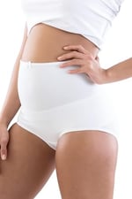 Emay Beyaz Mı 2810 Cotton Hamile Külot Korse
