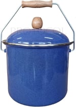 Emaye Yoğurt Tenceresi Emaye Bakraç 20 Cm 5 Litre
