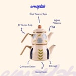 Emaylab Bloom Emaye Çaydanlık