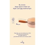 Emaylab Cupid Ahşap Saplı Kalp Desenli Emaye Sos Tavası 16cm 1,3 Litre (i̇ndüksi̇yon Dahi̇l Tüm Ocaklara Uygun)