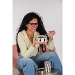 Emaylab Emaylabxpeppythings Milky 3’lü Set – Emaye Saklama Kabı, Emaye Kahvaltılık & Termal Taşıma Çantası 10 Litre